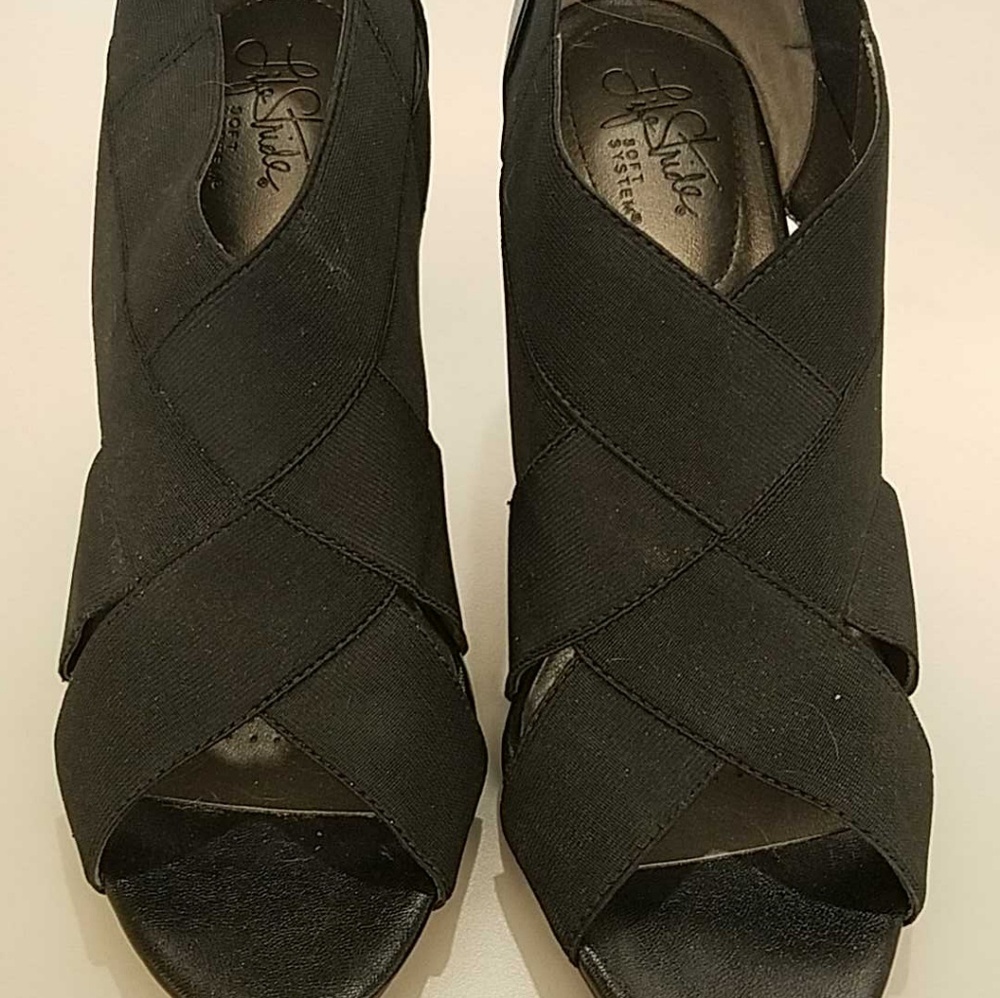 Black heels